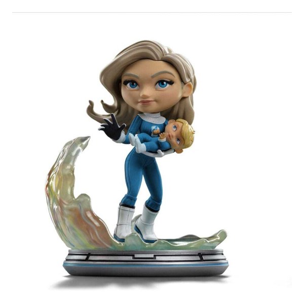 Mini Co. Figur Unsichtbare Frau und Franklin 15 cm - Iron Studios Fantastic Four