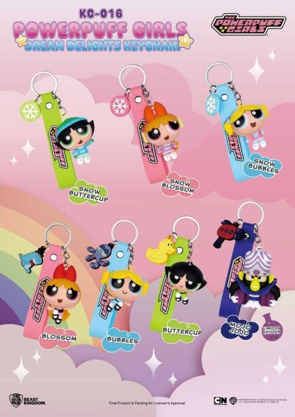 Lilo & The Powerpuff Girls Schlüsselanhänger Blindbox Dream Delights 5 cm Sortiment