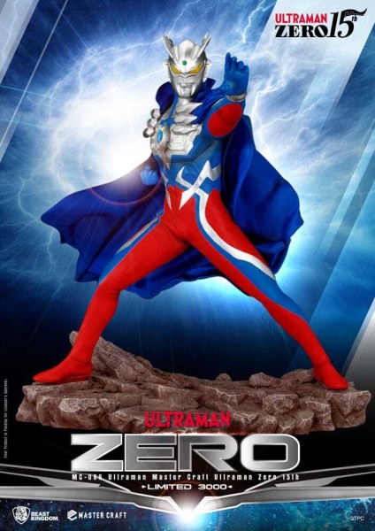 Ultraman-Statue Master Craft Ultraman Zero 15. Jubiläum 41 cm