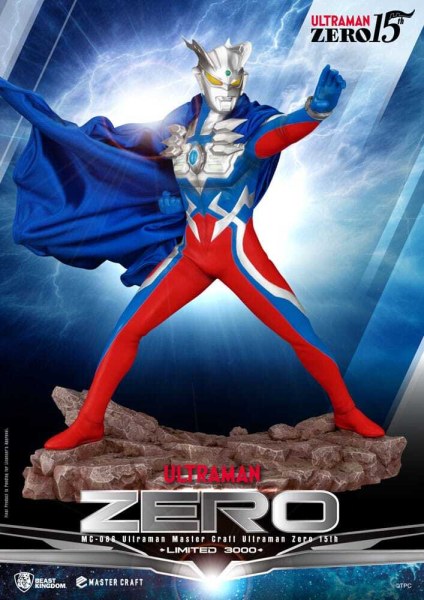 Ultraman-Statue Master Craft Ultraman Zero 15. Jubiläum 41 cm