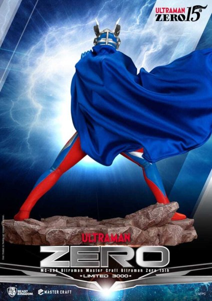 Ultraman-Statue Master Craft Ultraman Zero 15. Jubiläum 41 cm