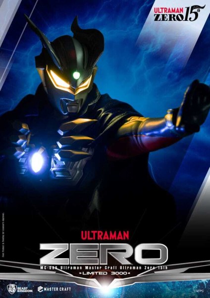 Ultraman-Statue Master Craft Ultraman Zero 15. Jubiläum 41 cm
