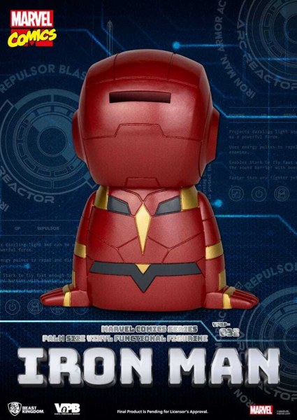 Klassisches Marvel Comics Sparschwein Iron Man Sparschwein 12 cm
