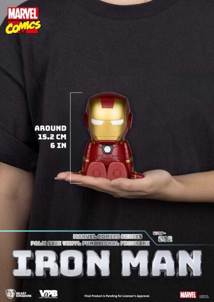 Klassisches Marvel Comics Sparschwein Iron Man Sparschwein 12 cm