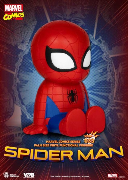 Klassisches Marvel Comics Sparschwein Spiderman 12 cm