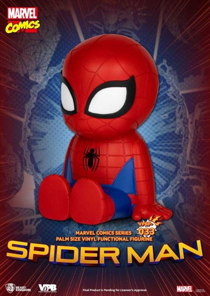 Klassisches Marvel Comics Sparschwein Spiderman 12 cm