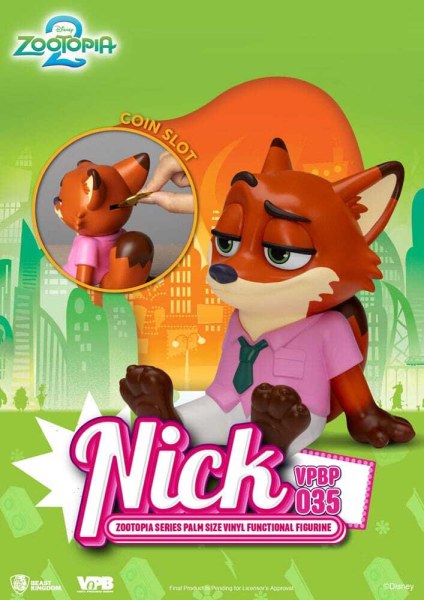 Zootopia Sparschwein Nick Spardose 15 cm