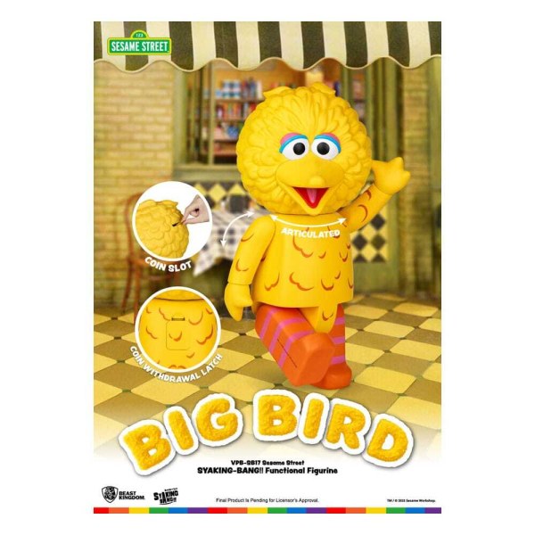 Sesamstraße Syaking Bang Serie Big Bird PVC Spardose 49 cm