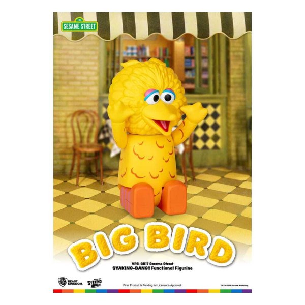 Sesamstraße Syaking Bang Serie Big Bird PVC Spardose 49 cm