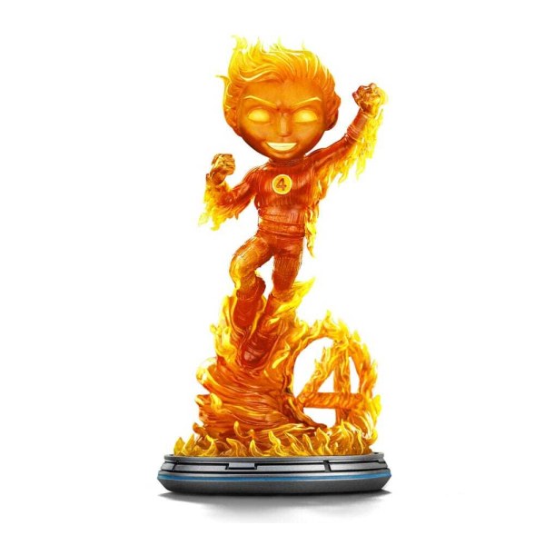 Fantastic Four Mini Co. PVC-Figur „Menschliche Fackel“, 21 cm