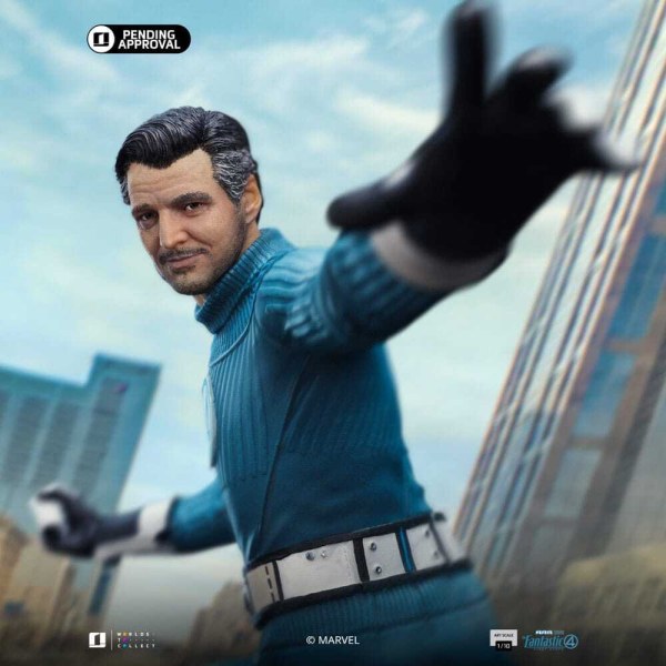 Fantastic Four-Statuette im Art Scale): Mr. Fantastic und Herbie, 26 cm