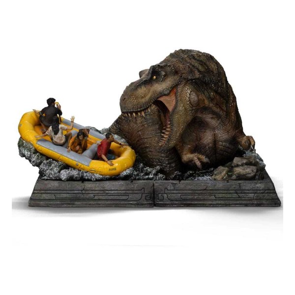 Jurassic World: Rebirth Statuette 1/20 Demi Art Scale T-Rex River Attack 22 cm