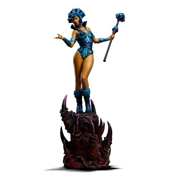 Masters of the Universe-Statuette, Maßstab 1:10, Art Scale, Evil-Lyn-Farbvariante, 28 cm