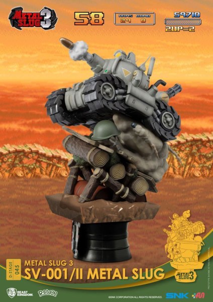Metal Slug diorama PVC D-Stage SV-001/II Metal Slug 16 cm