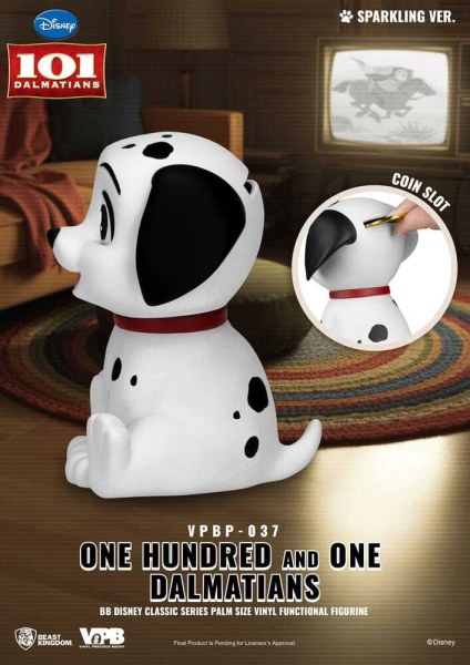 Disney: Klassische Spardose „101 Dalmatiner“ (4er-Set), 12 cm