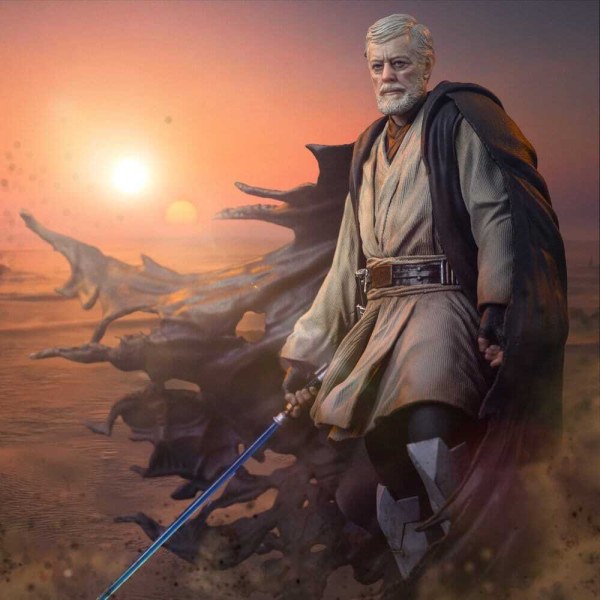 Obi-Wan-Signaturen im Art Scale , 26 cm – Iron Studios Star Wars