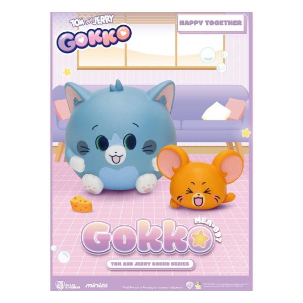 Tom & Jerry Blindbox-Figuren-Sortiment Gokko-Serie (6)