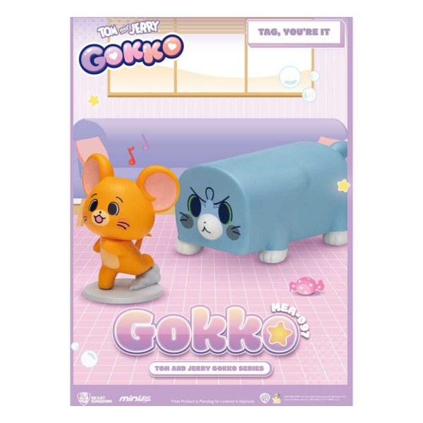 Tom & Jerry Blindbox-Figuren-Sortiment Gokko-Serie (6)