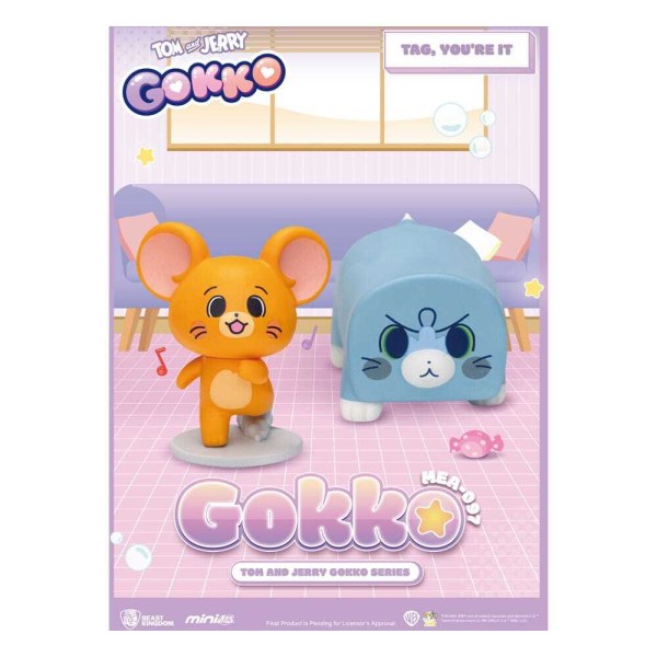 Tom & Jerry Blindbox-Figuren-Sortiment Gokko-Serie (6)