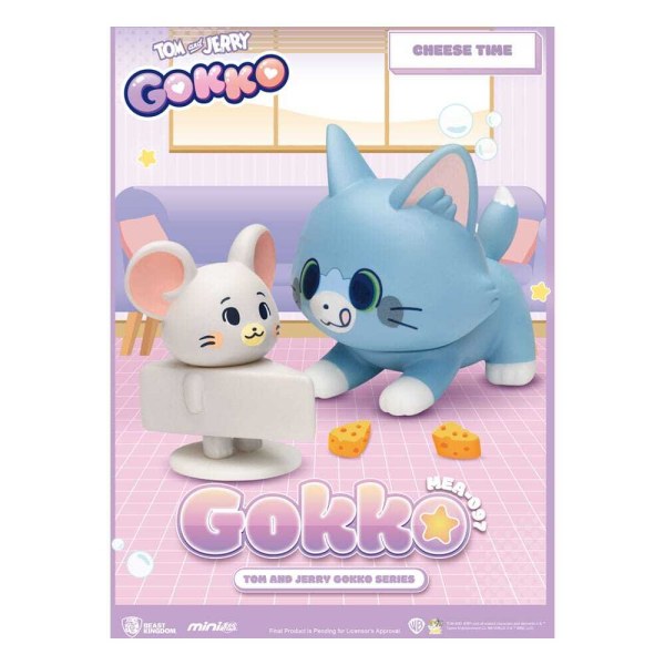 Tom & Jerry Blindbox-Figuren-Sortiment Gokko-Serie (6)