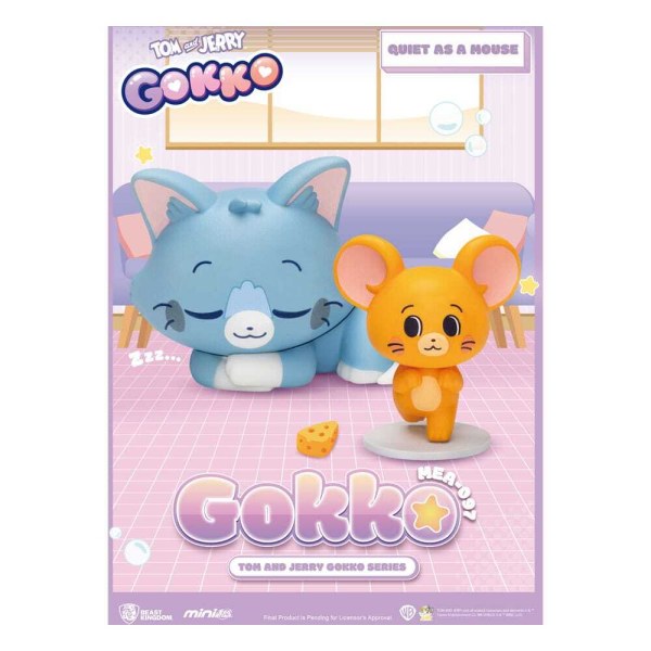 Tom & Jerry Blindbox-Figuren-Sortiment Gokko-Serie (6)