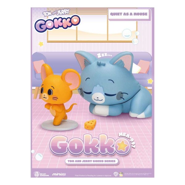 Tom & Jerry Blindbox-Figuren-Sortiment Gokko-Serie (6)