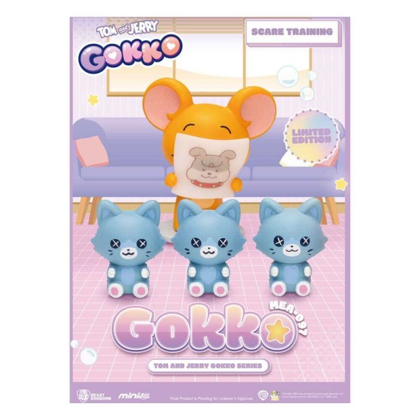 Tom & Jerry Blindbox-Figuren-Sortiment Gokko-Serie (6)