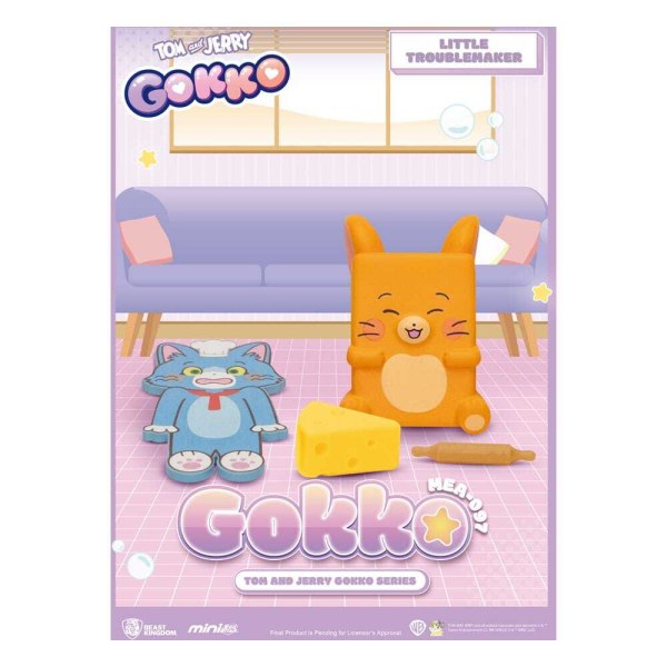 Tom & Jerry Blindbox-Figuren-Sortiment Gokko-Serie (6)