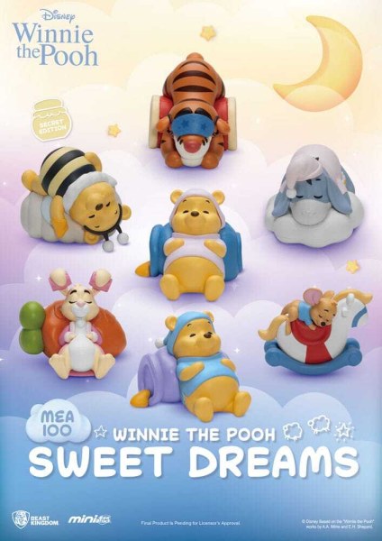 Winnie Puuh Figuren-Sortiment Mini Egg Attack Blind Box süße Träume 6 cm (6)