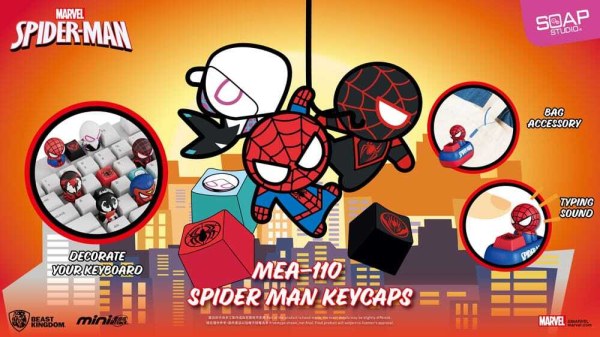 Spider-Man-Figuren-Sortiment, Mini Egg Attack Blind Box Tastenkappen 5 cm (6)