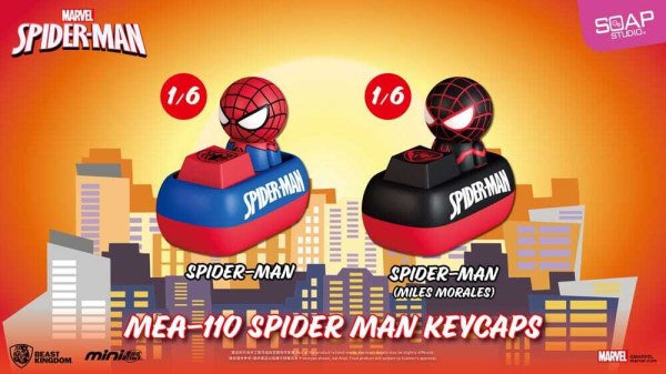Spider-Man-Figuren-Sortiment, Mini Egg Attack Blind Box Tastenkappen 5 cm (6)