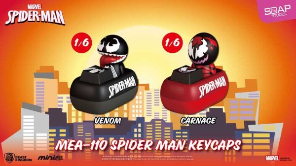 Spider-Man-Figuren-Sortiment, Mini Egg Attack Blind Box Tastenkappen 5 cm (6)