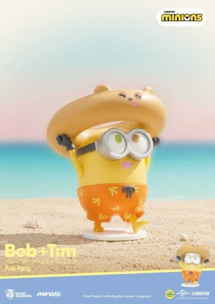 Minions-Figuren-Sortiment Mini Egg Attack Blind Box Minions Bob & Tim Serie 9 cm (6)