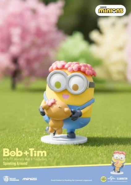 Minions-Figuren-Sortiment Mini Egg Attack Blind Box Minions Bob & Tim Serie 9 cm (6)