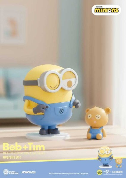 Minions-Figuren-Sortiment Mini Egg Attack Blind Box Minions Bob & Tim Serie 9 cm (6)
