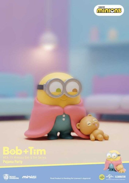 Minions-Figuren-Sortiment Mini Egg Attack Blind Box Minions Bob & Tim Serie 9 cm (6)
