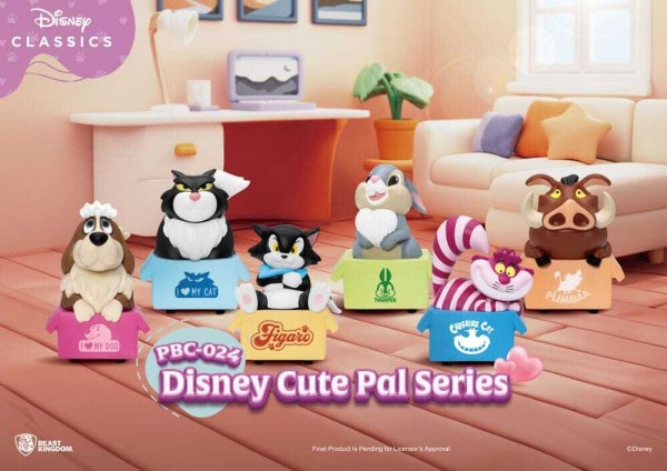 Disney-Serie Reibungsauto-Überraschungsbox „Niedlicher Freund“ (6) 5 cm