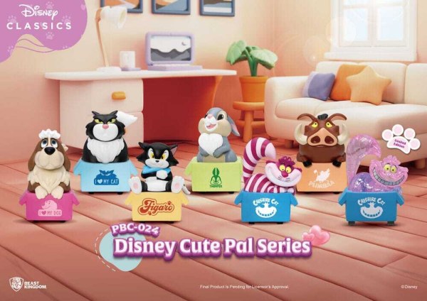 Disney-Serie Reibungsauto-Überraschungsbox „Niedlicher Freund“ (6) 5 cm