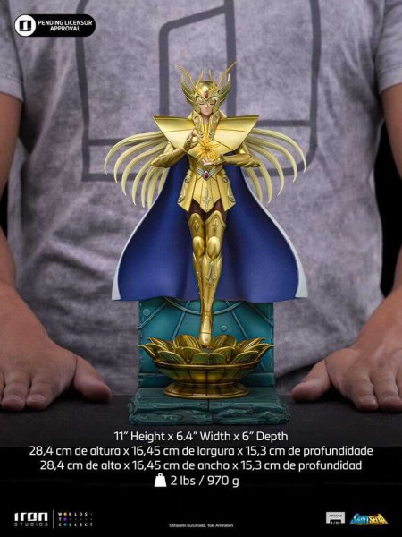 Art Scale Jungfrau Shaka 28 cm – Iron Studios Saint Seiya