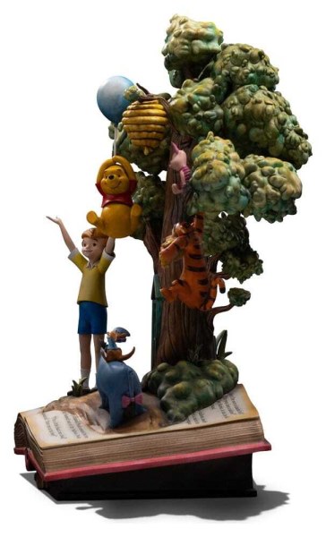 Art Scale Deluxe Winnie Puuh und seine Freunde (100. Jubiläum) 31 cm - Iron Studios Disney Classics