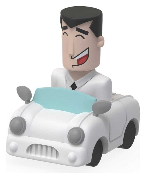Powerpuff Girls Pull Back Car Blind Box 5 cm Sortiment (6)
