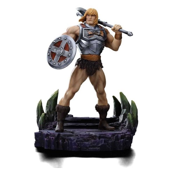 Masters of the Universe-Statuette, Maßstab 1:10, Art Scale, He-Man-Kampfrüstung, Version, 23 cm