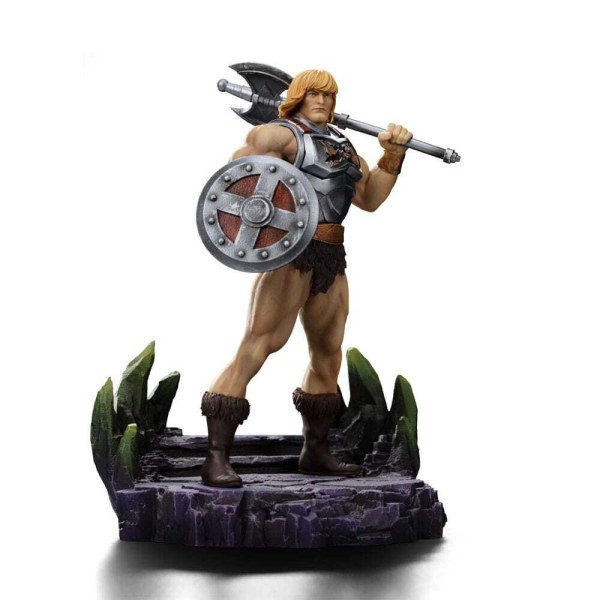 Masters of the Universe-Statuette, Maßstab 1:10, Art Scale, He-Man-Kampfrüstung, Version, 23 cm