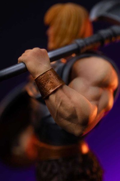Masters of the Universe-Statuette, Maßstab 1:10, Art Scale, He-Man-Kampfrüstung, Version, 23 cm