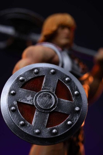 Masters of the Universe-Statuette, Maßstab 1:10, Art Scale, He-Man-Kampfrüstung, Version, 23 cm