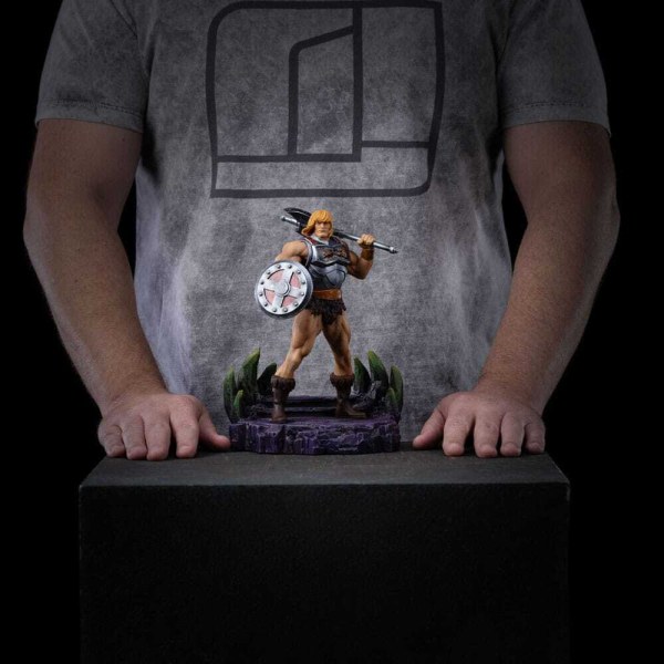 Masters of the Universe-Statuette, Maßstab 1:10, Art Scale, He-Man-Kampfrüstung, Version, 23 cm