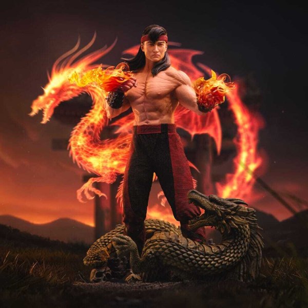 Mortal Kombat-Statuette 1/10 Art Scale Liu Kang 23 cm