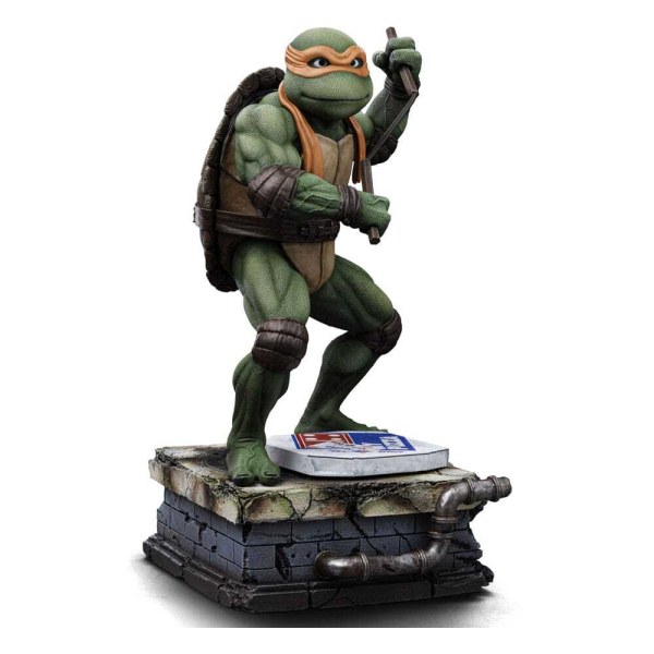 Teenage Mutant Ninja Turtles-Statue im Maßstab 1:10, Art Scale Michelangelo, 19 cm