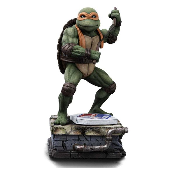 Teenage Mutant Ninja Turtles-Statue im Maßstab 1:10, Art Scale Michelangelo, 19 cm