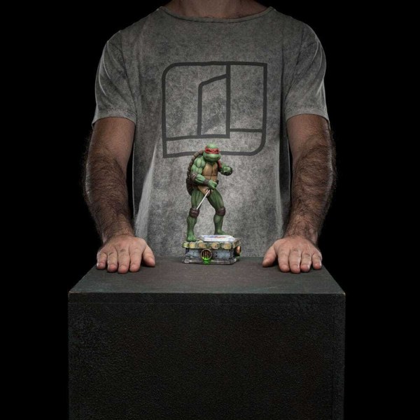 Teenage Mutant Ninja Turtles-Statue im Maßstab 1:10 von Art Scale Raphael, 21 cm